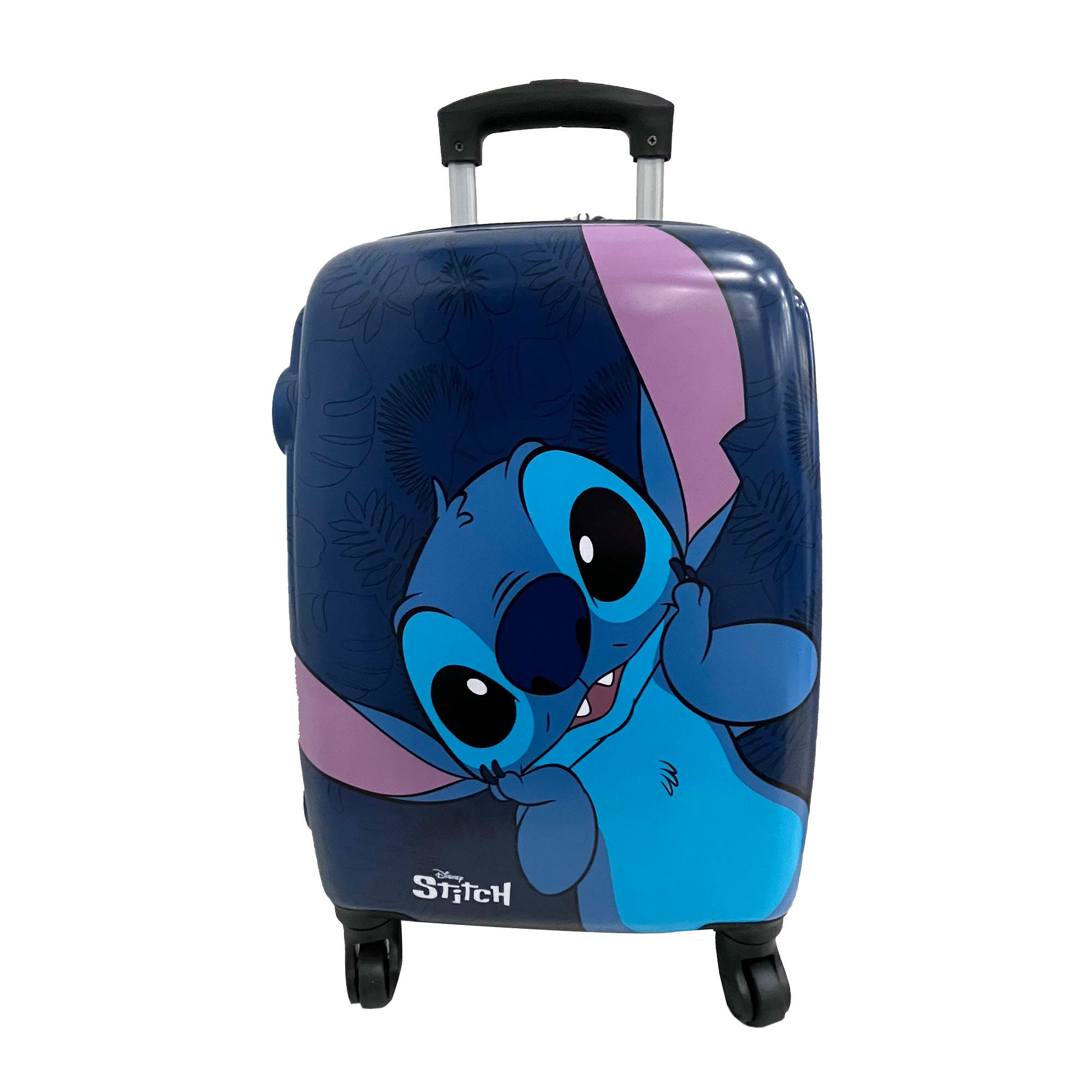 Maleta de Viaje Stitch Disney Trolley Cabina 4 ruedas Giratorias y multidireccionales
