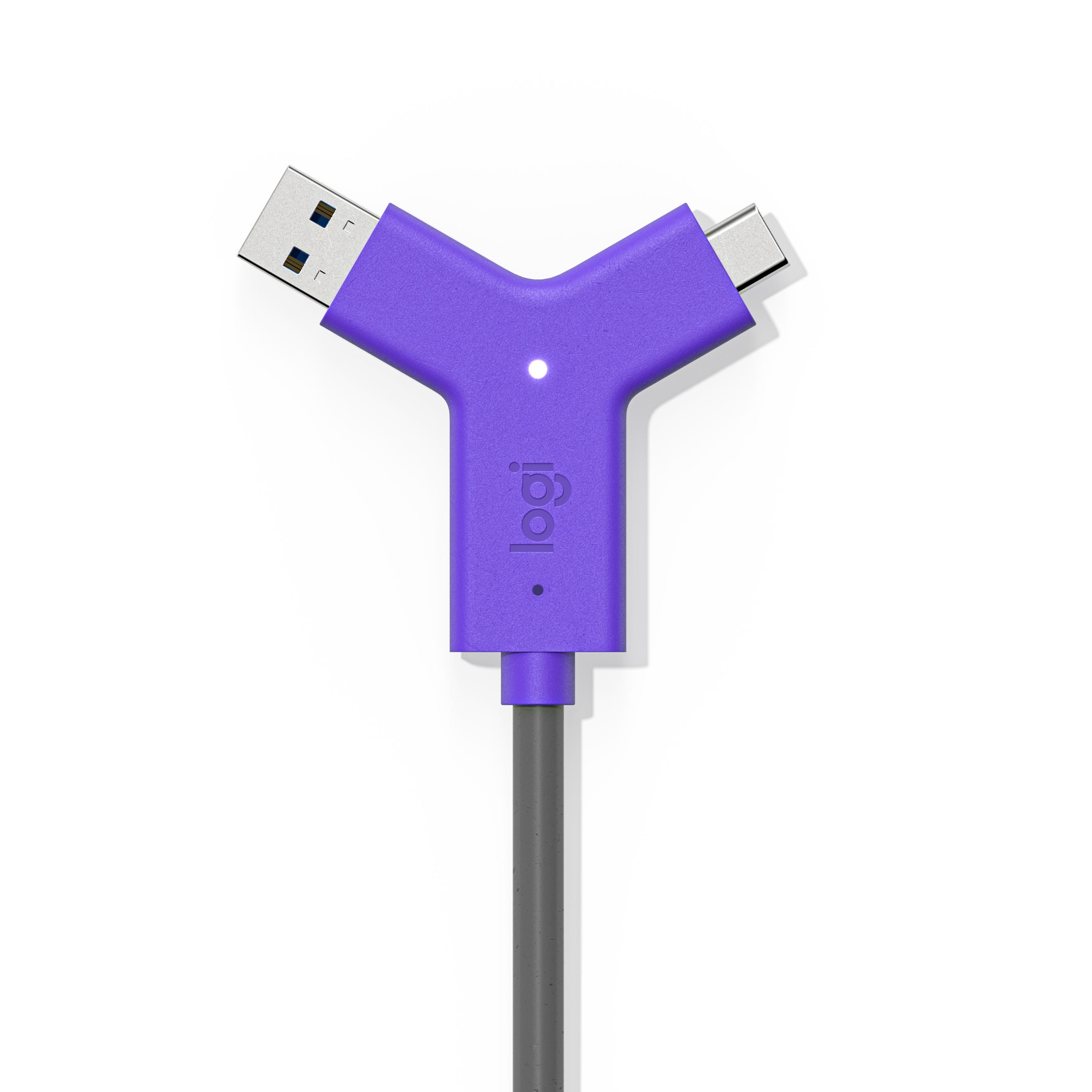 Cable Swytch de Logitech para Ordenador - Conexión Estable y Compatible con Varios Dispositivos