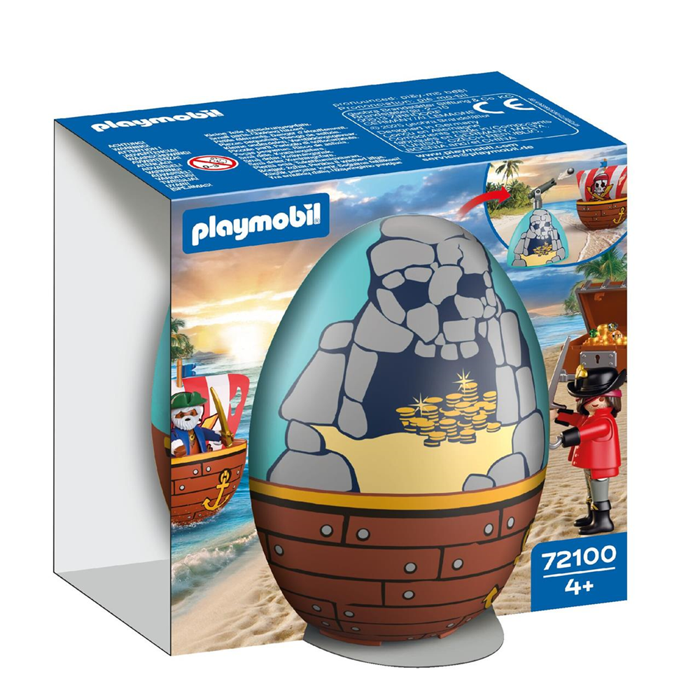 Playmobil  Play Egg: figuras Piratas (72100)