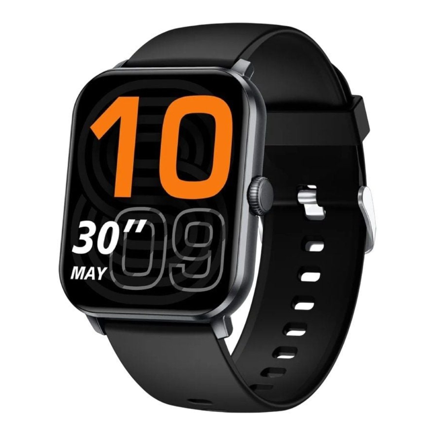 Qubo SMT-200 · Smartwatch · Notificaciones · Monitor Cardíaco · Negro