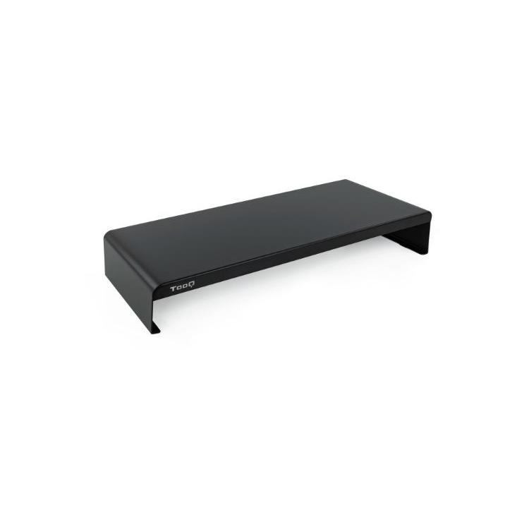 Tooq TQMR0121 - Soporte Elevador para Monitores/Portátiles, Color Negro