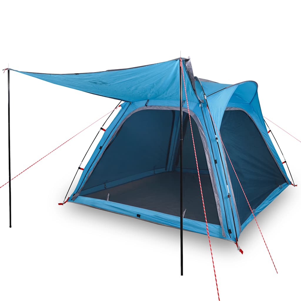 vidaXL Tienda Campaña 4 Personas Impermeable Apertura Rápida Toldo Color Gris y naranja,  Azul,  Verde y mas