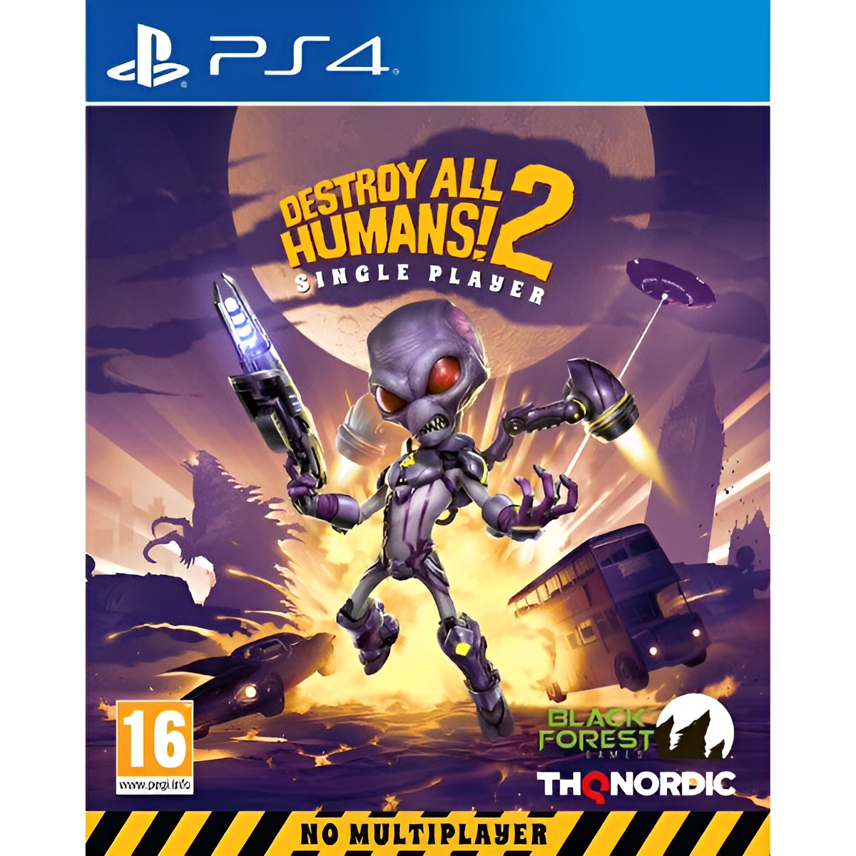 Destroy All Humans 2 Reprobed Single Player - PS4 - Nuevo Precintado - PAL España