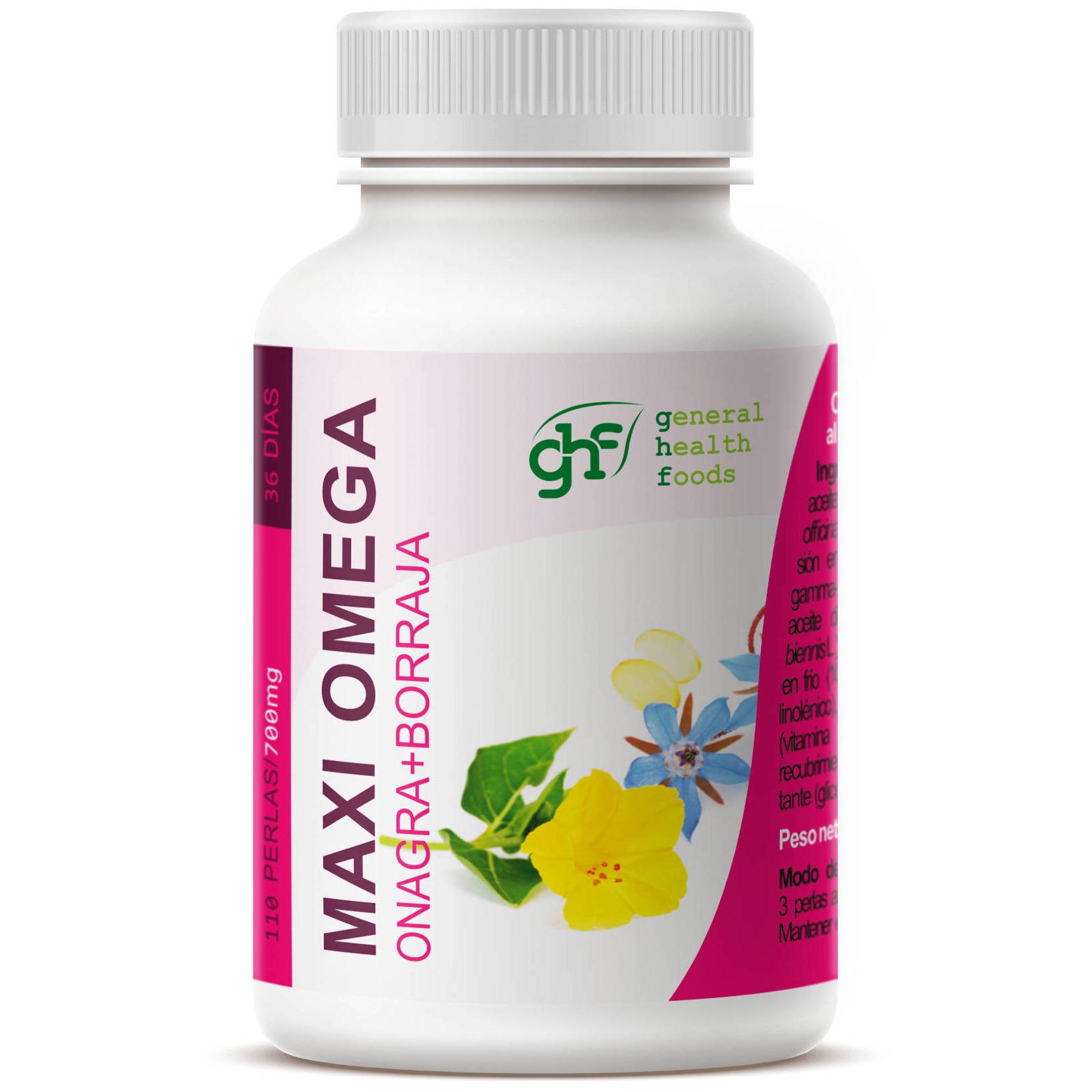 GHF Onagra y Borraja 700 mg 110 Perlas