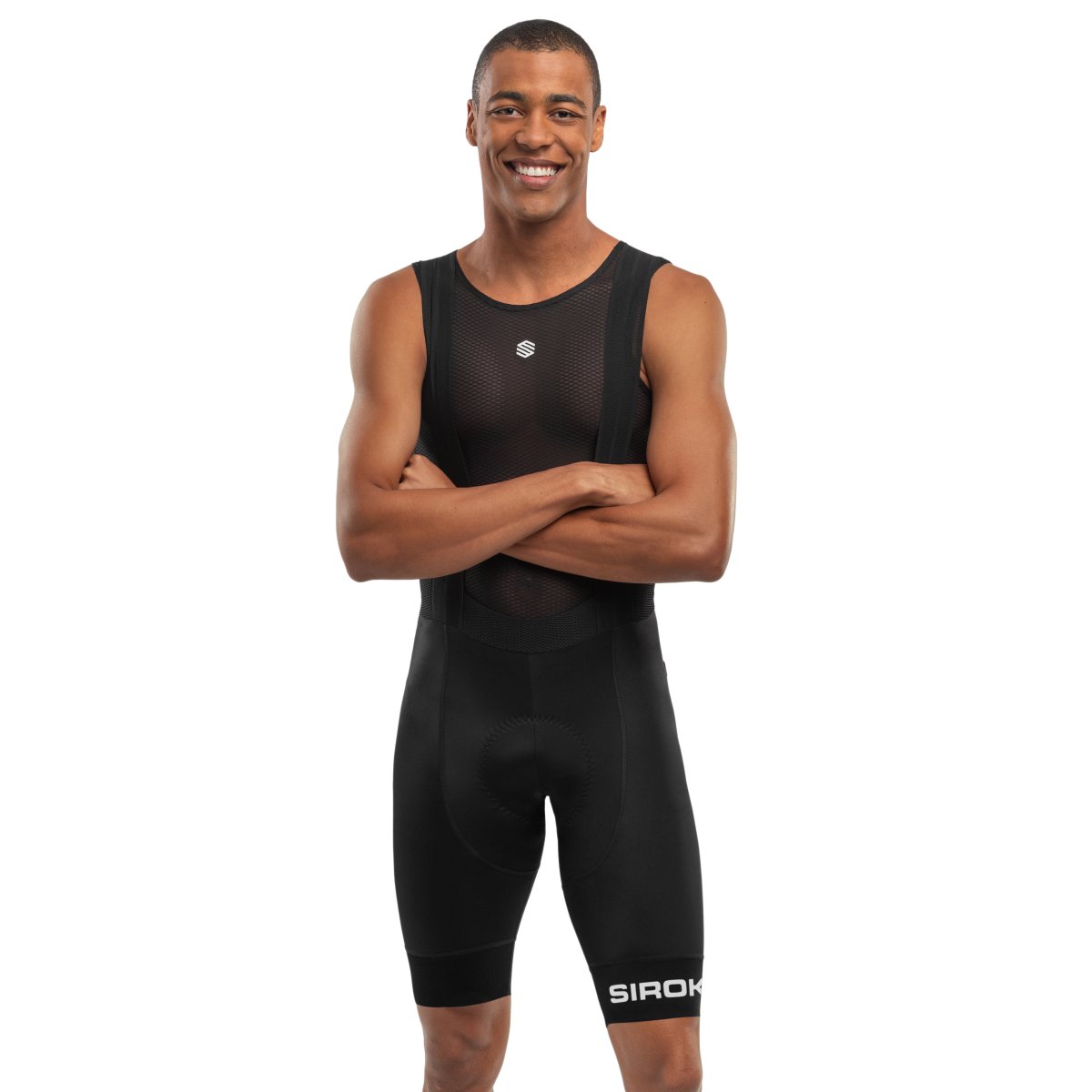 Siroko - Culotte BX Corto Tirantes Elásticos Ciclismo para Hombre_