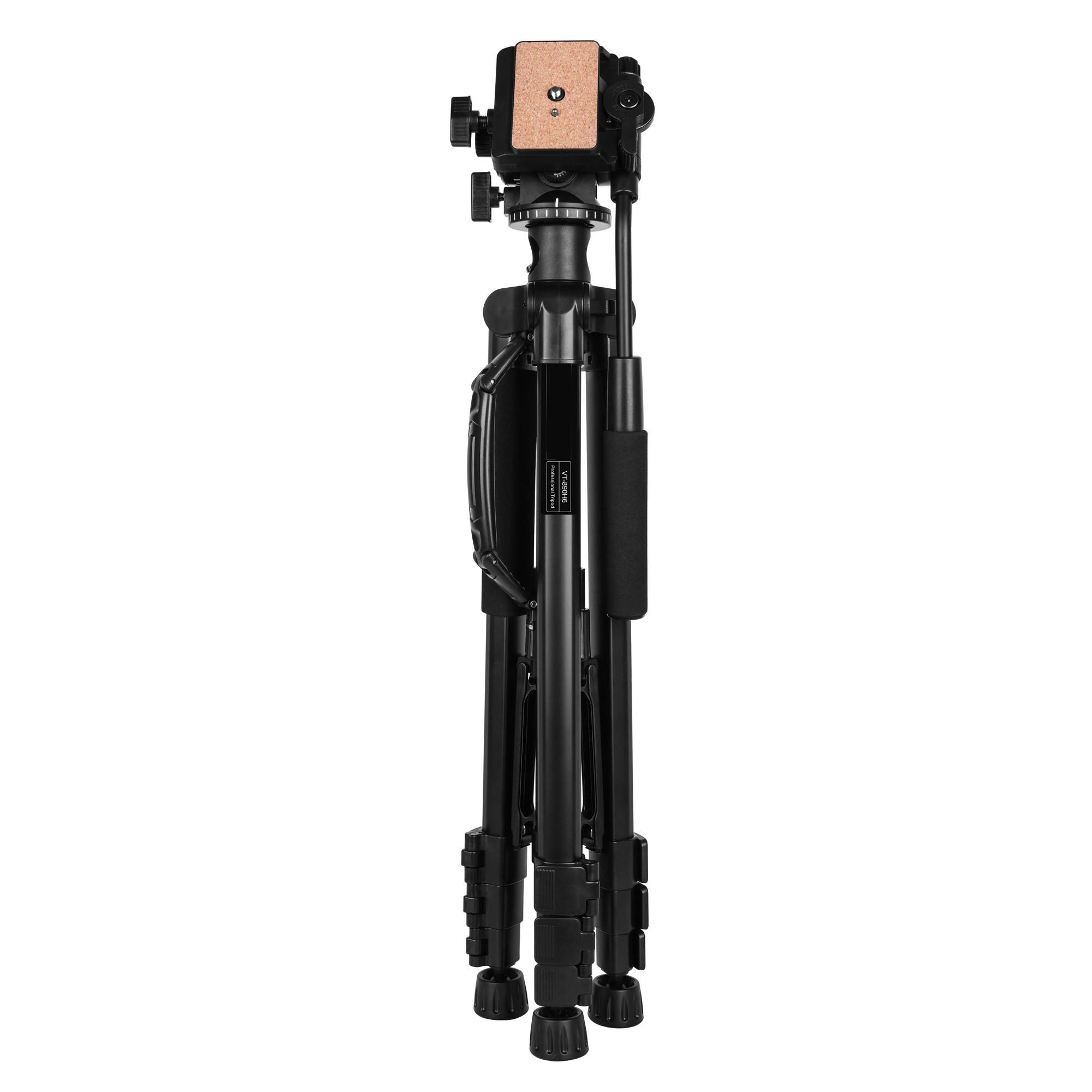 Trípode Levenhuk Level PLUS VT15 - Soporte de Suelo Ajustable - Capacidad de Carga 5 Kg