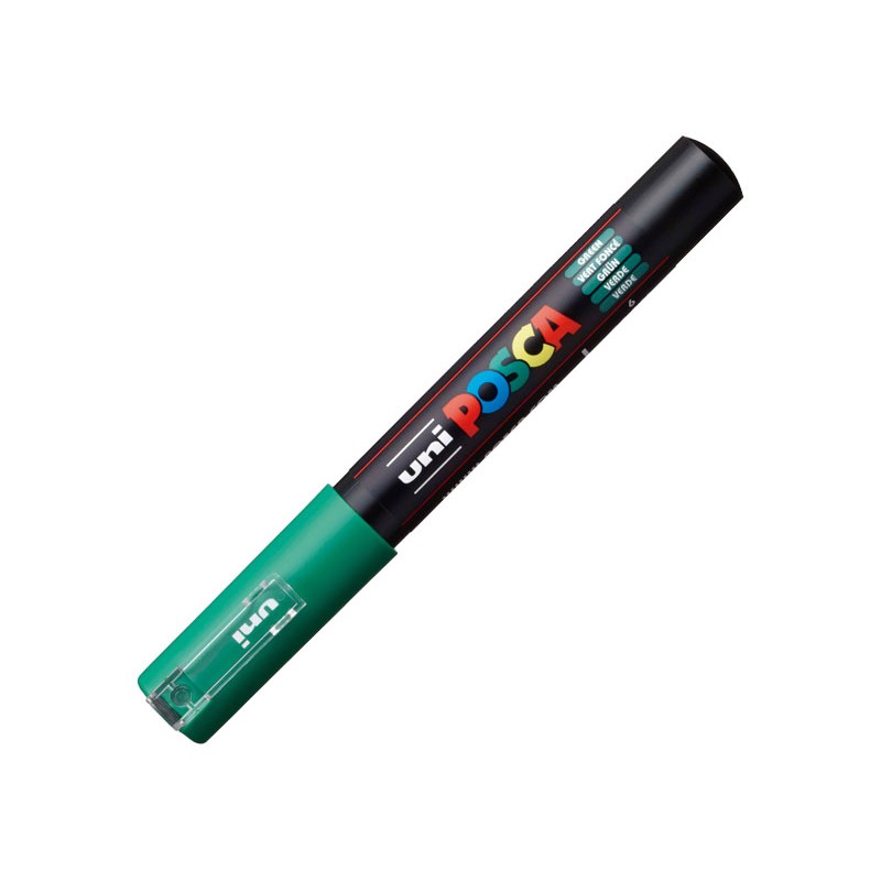 Uni-Ball - ROTULADOR UNI-BALL POSCA PC1M 0.7 VERDE 264929000