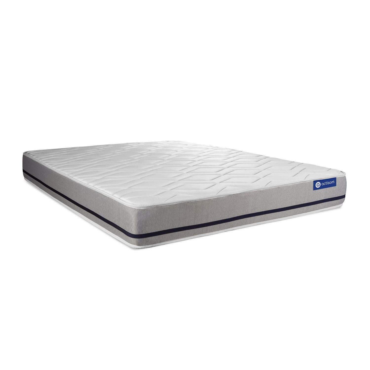 Pack colchón Actilatex soft 160x195cm + Somier multiláminas, Látex y espuma viscoelástica, 3 zonas de confort