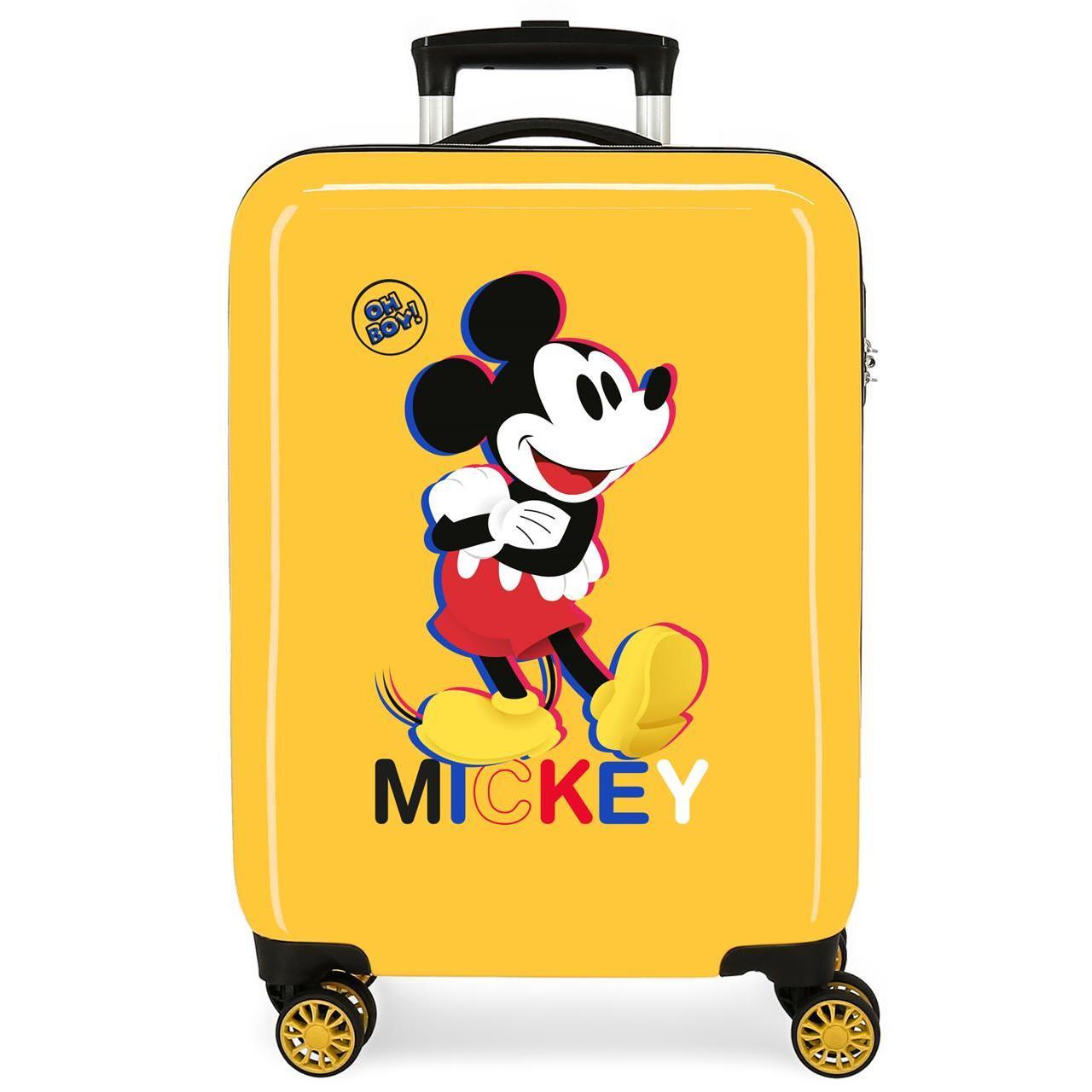 Disney Minnie Maleta De Cabina ABS Rígida Mickey Y Minnie Colors 55cm