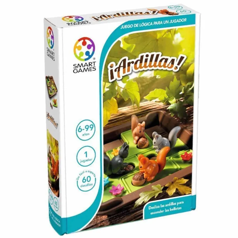 Juego de Mesa Ardillas habilidad Retos - Smart Games