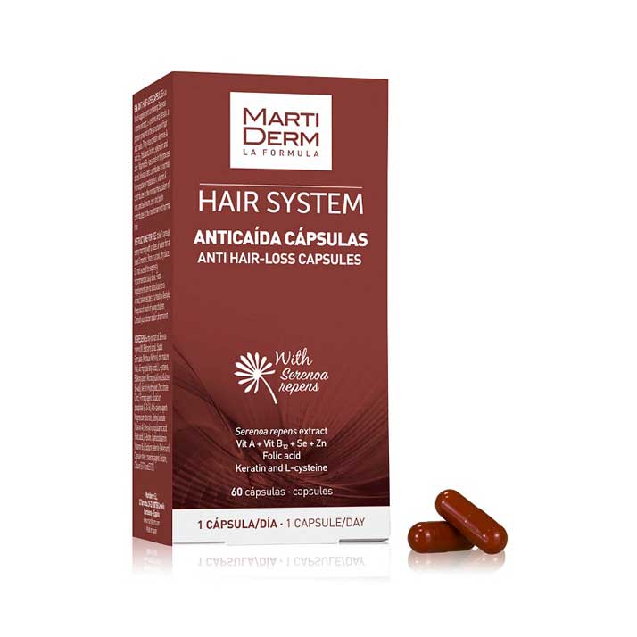 Martiderm Anticaida Capsulas Estimulacion Capilar 60 Capsulas