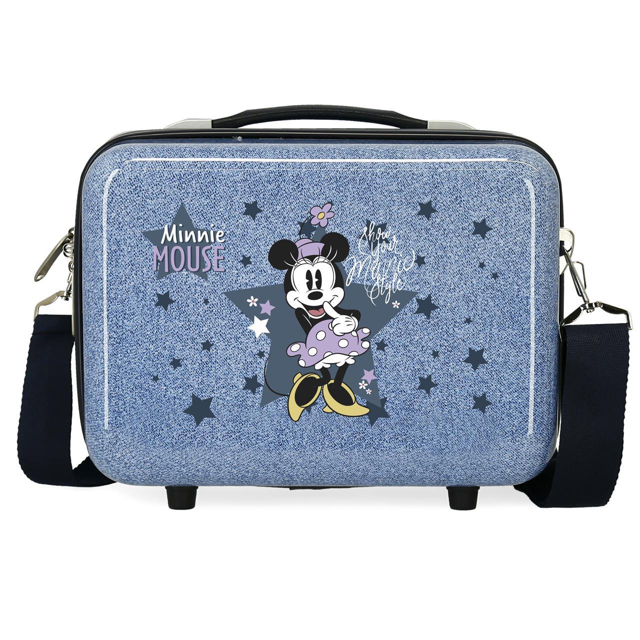 Disney Minnie Neceser De Viaje ABS Minnie Style Azul