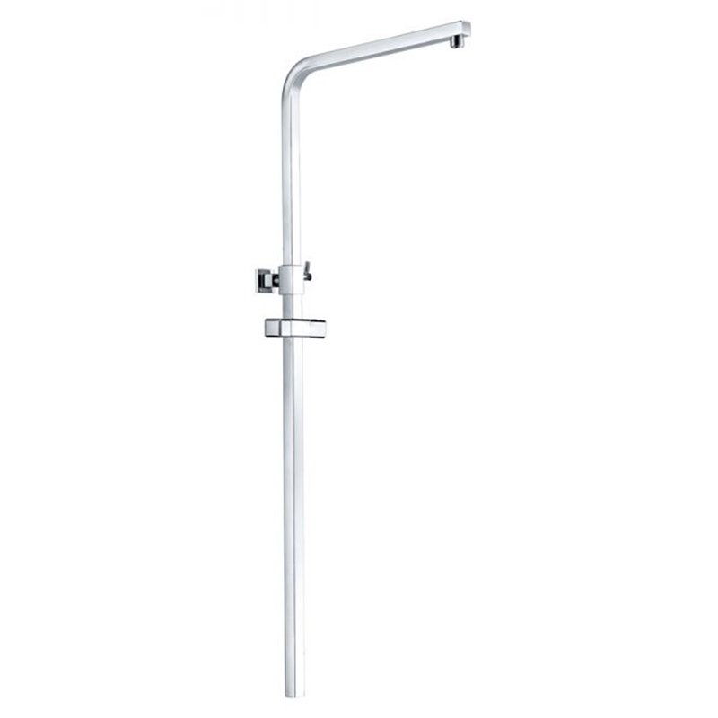 Imex RR0013 barra de ducha extensible 86 cm a 126 cm cromada diseño moderno