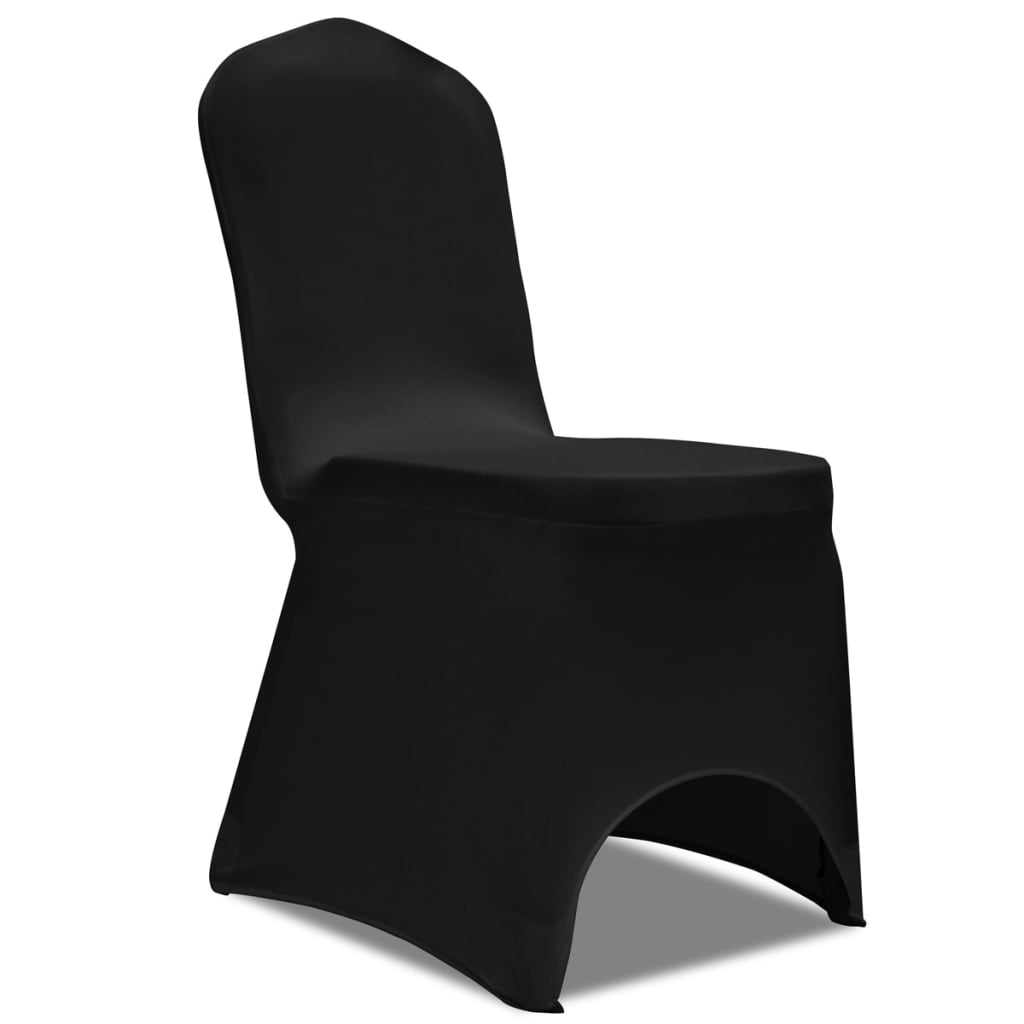 vidaXL 100x Fundas Elásticas Sillass Cubierta Protección Sillón Asiento Color Negro,  Burdeos,  Crema y mas