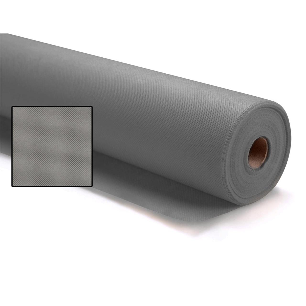 Rollo 125mt Tela sin Tejer no tejido TNT por metros - Gris Plata 1053011-125