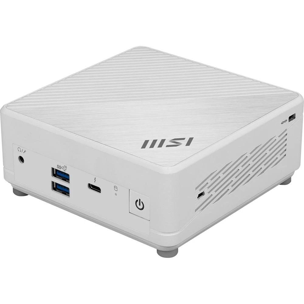 Pc Sobremesa Mini PC Sin sistema operativo preinstalado Intel Core i5-120U (10 núcleos, 1.4 GHz, 15W) MSI 936-B0A822-439 | Intel Graphics, Bluetooth, Blanco