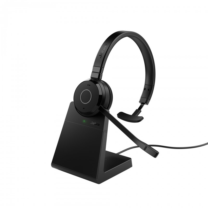 Jabra - Evolve 65 TE Auriculares Inalámbrico y alámbrico Diadema Oficina/Centro de llamadas USB tipo A Bluetooth - 6693-833-399 6693-833-399