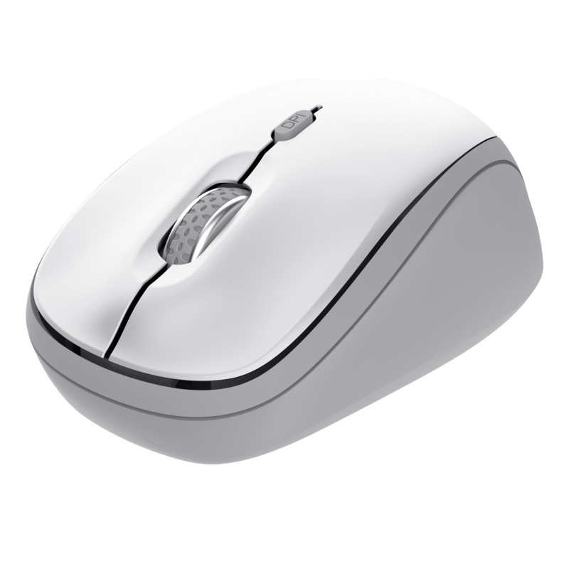 Trust - Yvi+ ratón Universal Ambidextro RF Wireless + Bluetooth Óptico 1600 DPI - 25454 25454