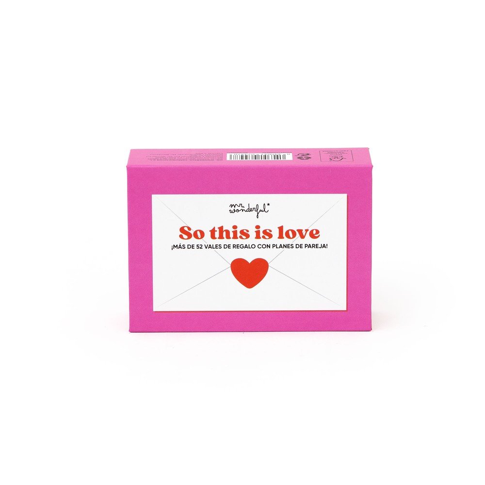 MR VALES POR PARA PAREJAS VALES DE REGALO AMOR 26 12x4x8 Cms.