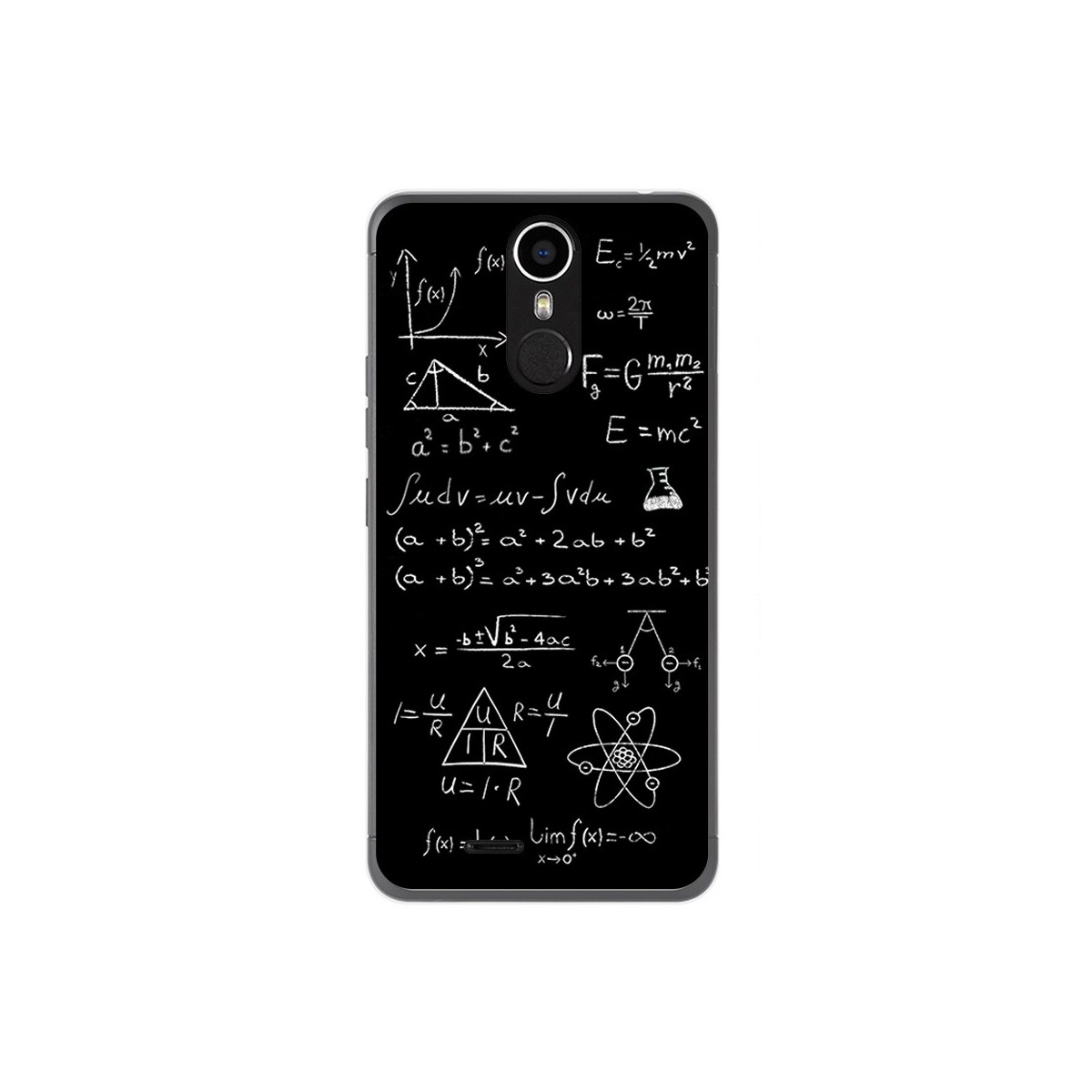 Tumundosmartphone Funda Gel TPU Personalizada Ulefone Metal Diseño Formulas Dibujos