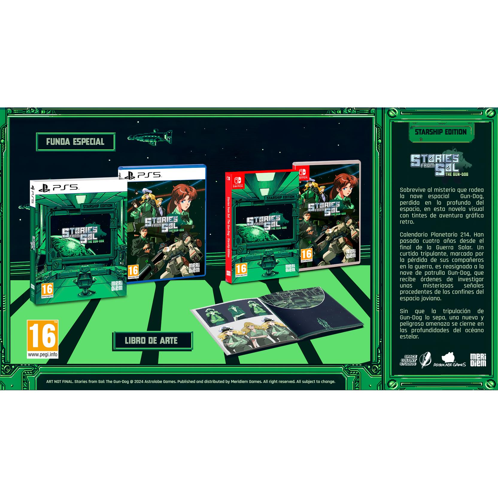 Stories from Sol The GunDog Starship Edition - PS5 - Nuevo Precintado - PAL España - Meridiem