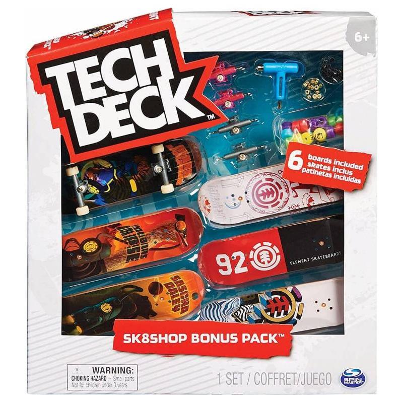 PACK 6 MINI PATINETES MODELOS SURTIDOS DE TECH DECK