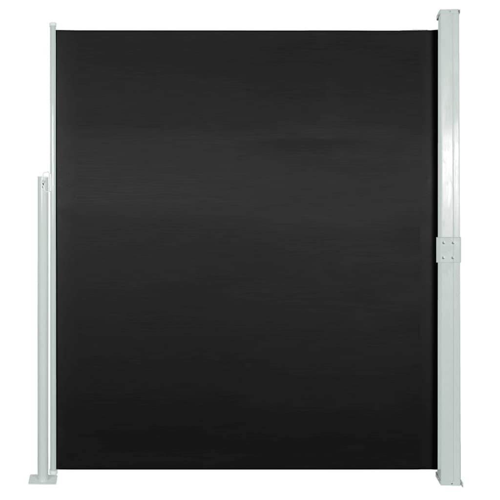 vidaXL Toldo lateral retráctil 160x500 cm negro