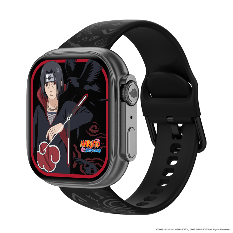 Abyx smartwatch fit touch 5 itachi uchiwa space grau