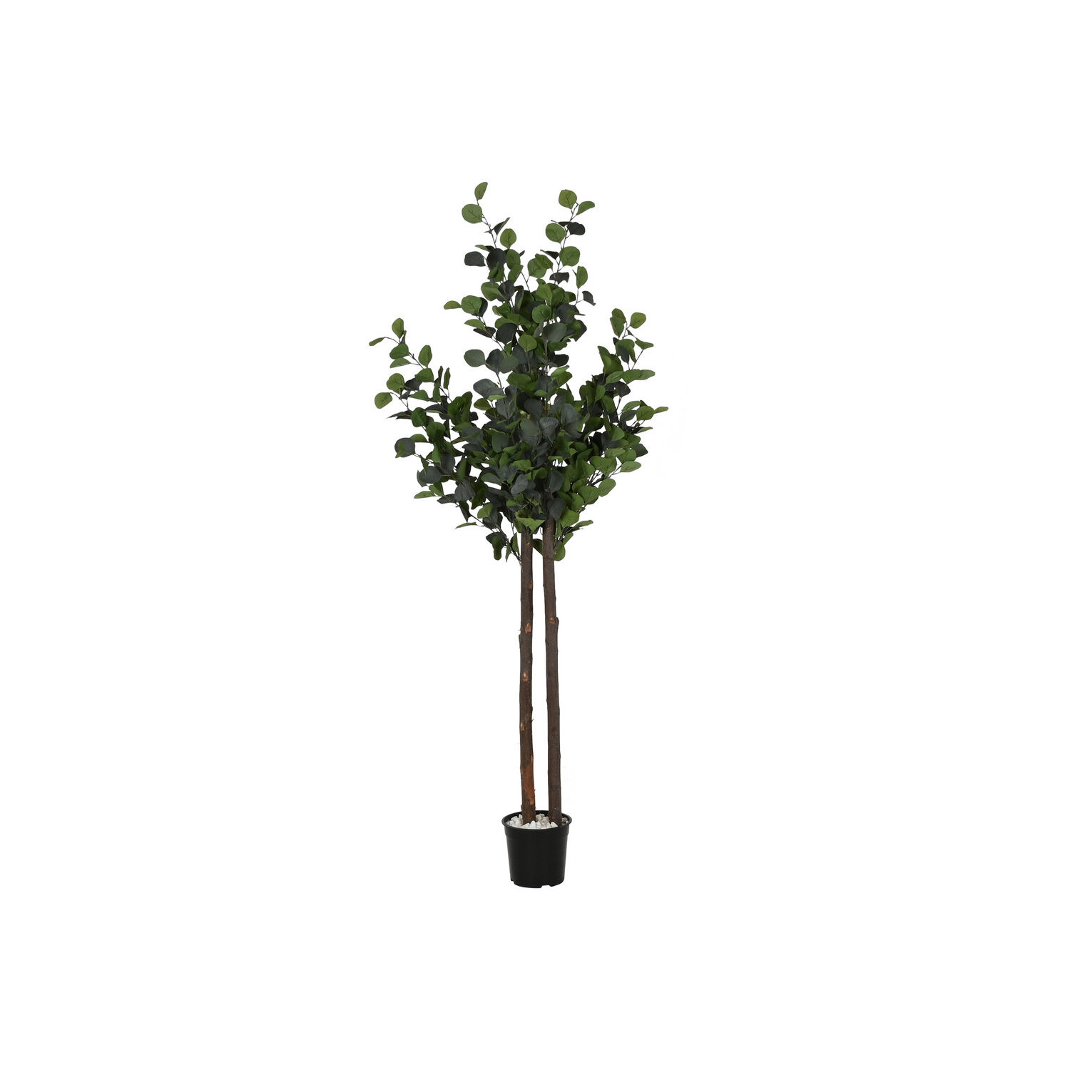 Arbol poliester madera 90x90x180 eucalipto verde El mejor complemento para tu hogar.
