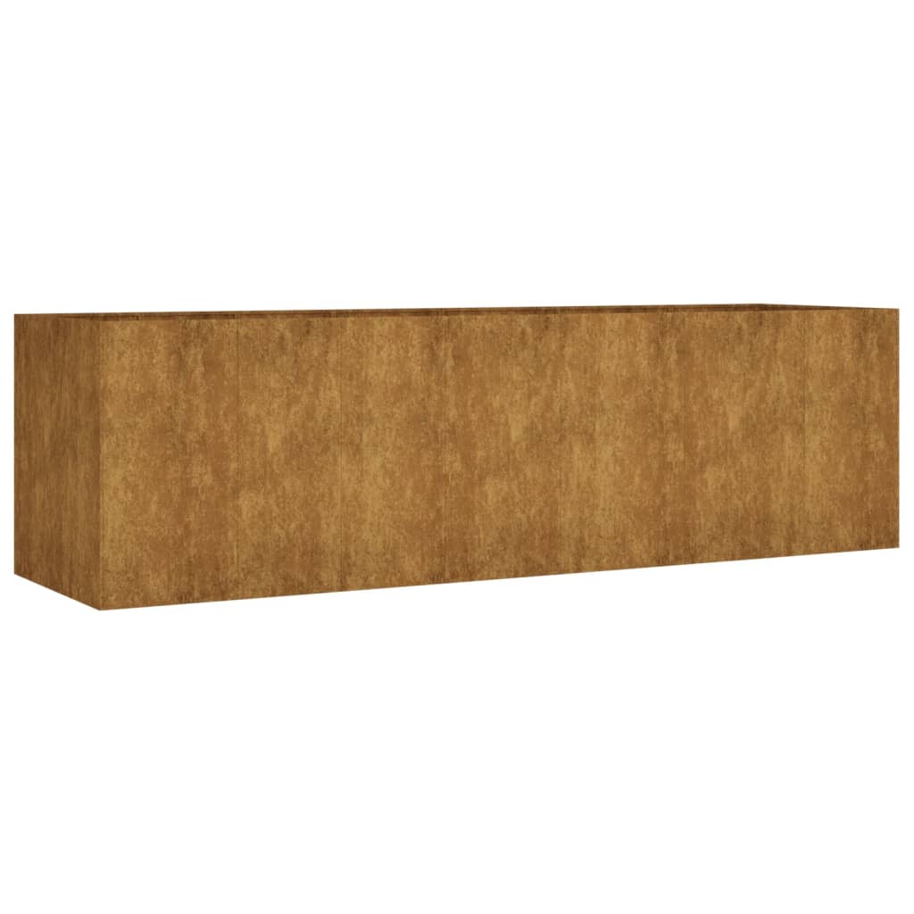 vidaXL Jardinera acero corten Dimensiones 40 x 41 x 40 cm,  80 x 40 x 40 cm,  120 x 40 x 40 cm y mas