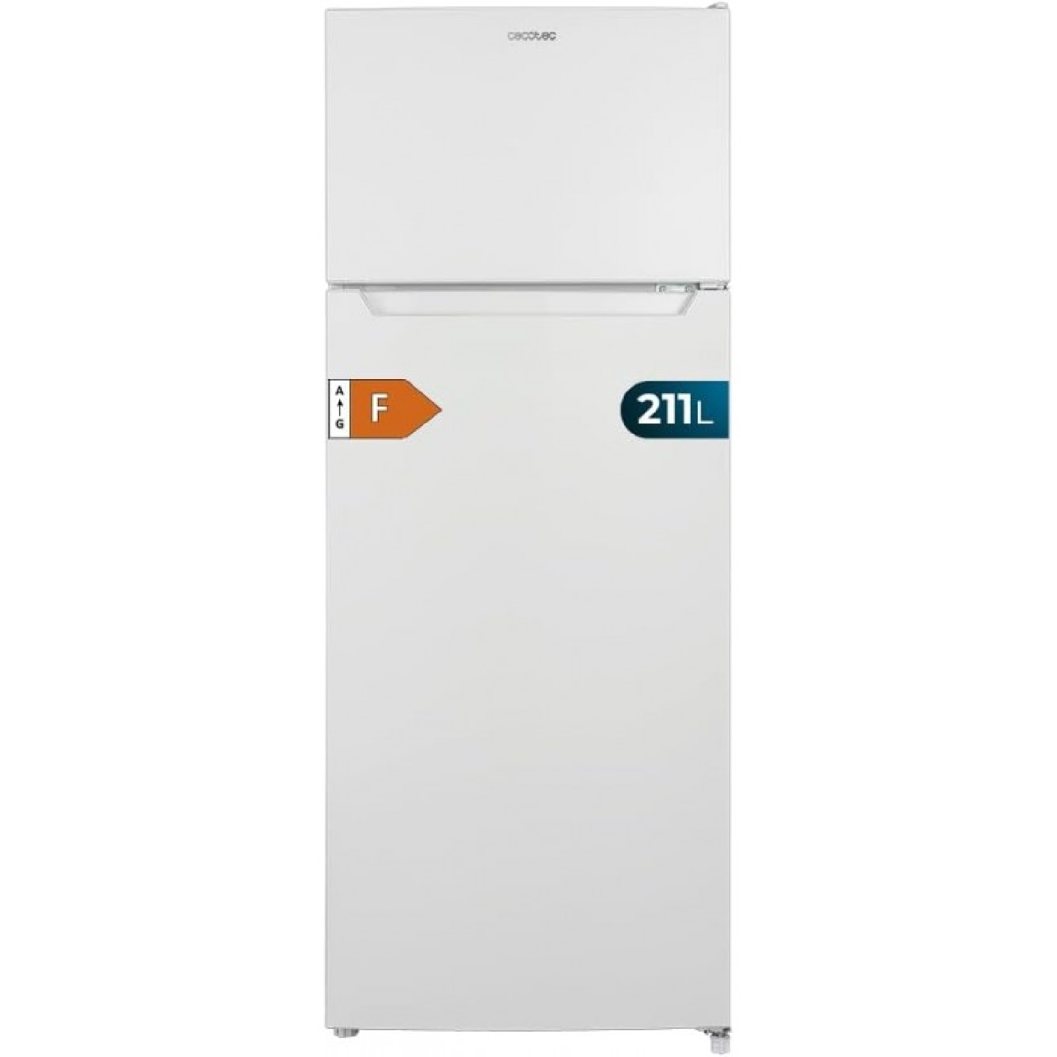 Cecotec Frigorífico Bolero Coolmarket Combi 262 Blanco E LED