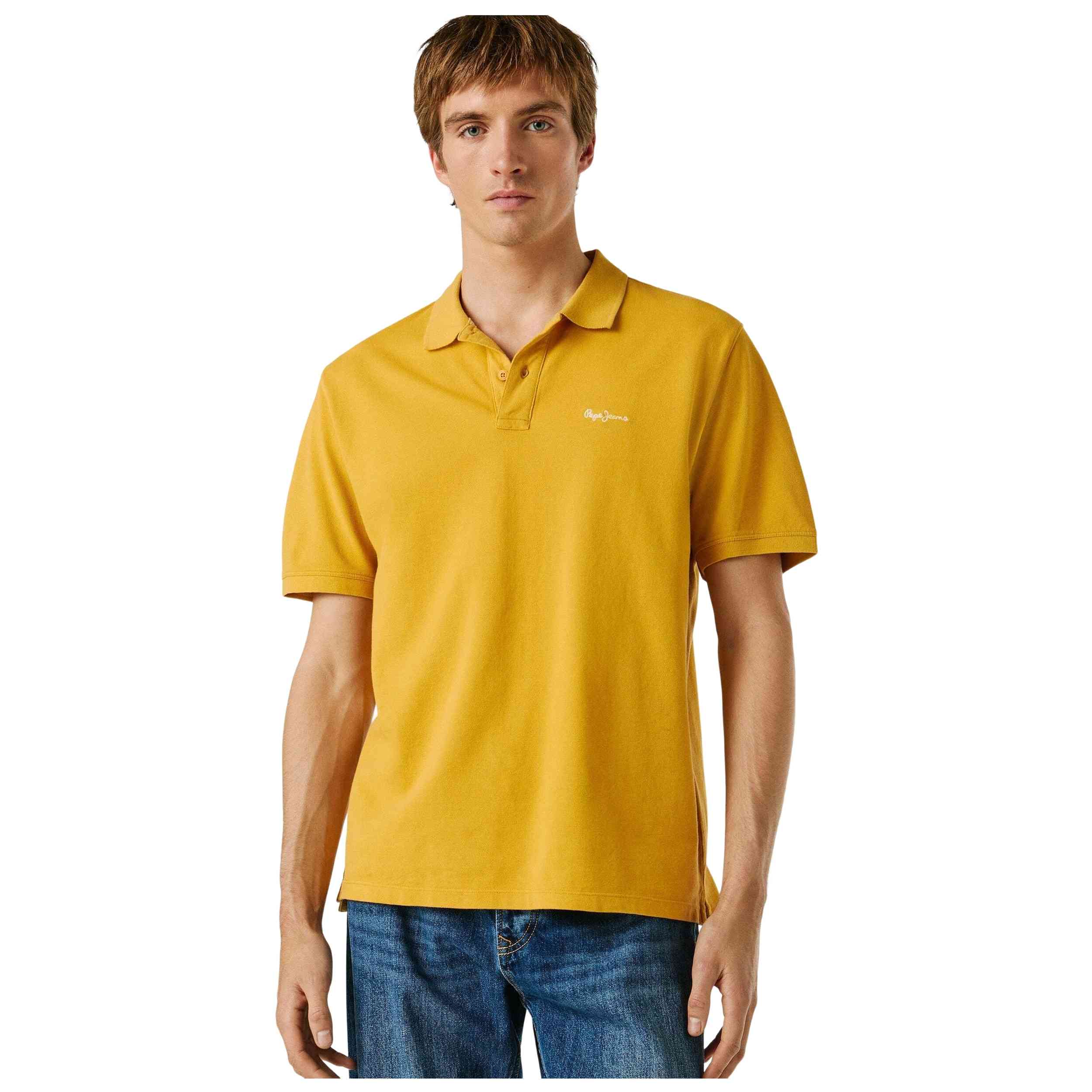 Polo De Manga Corta Pepe Jeans modelo OSCAR para Hombre en color Amarillo