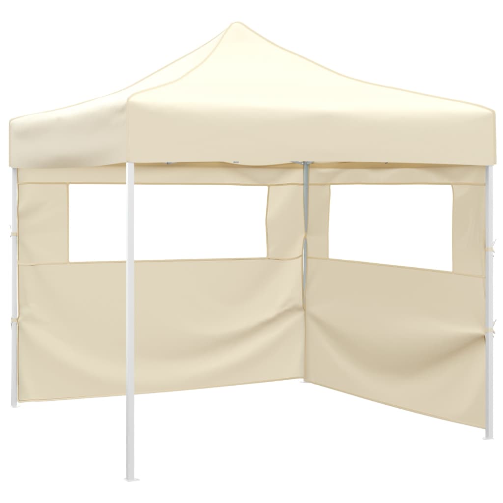 vidaXL Carpa Jardín Plegable 2 Paredes Cenador Pérgola Patio Fiestas Eventos Color Crema,  Azul,  Verde y mas