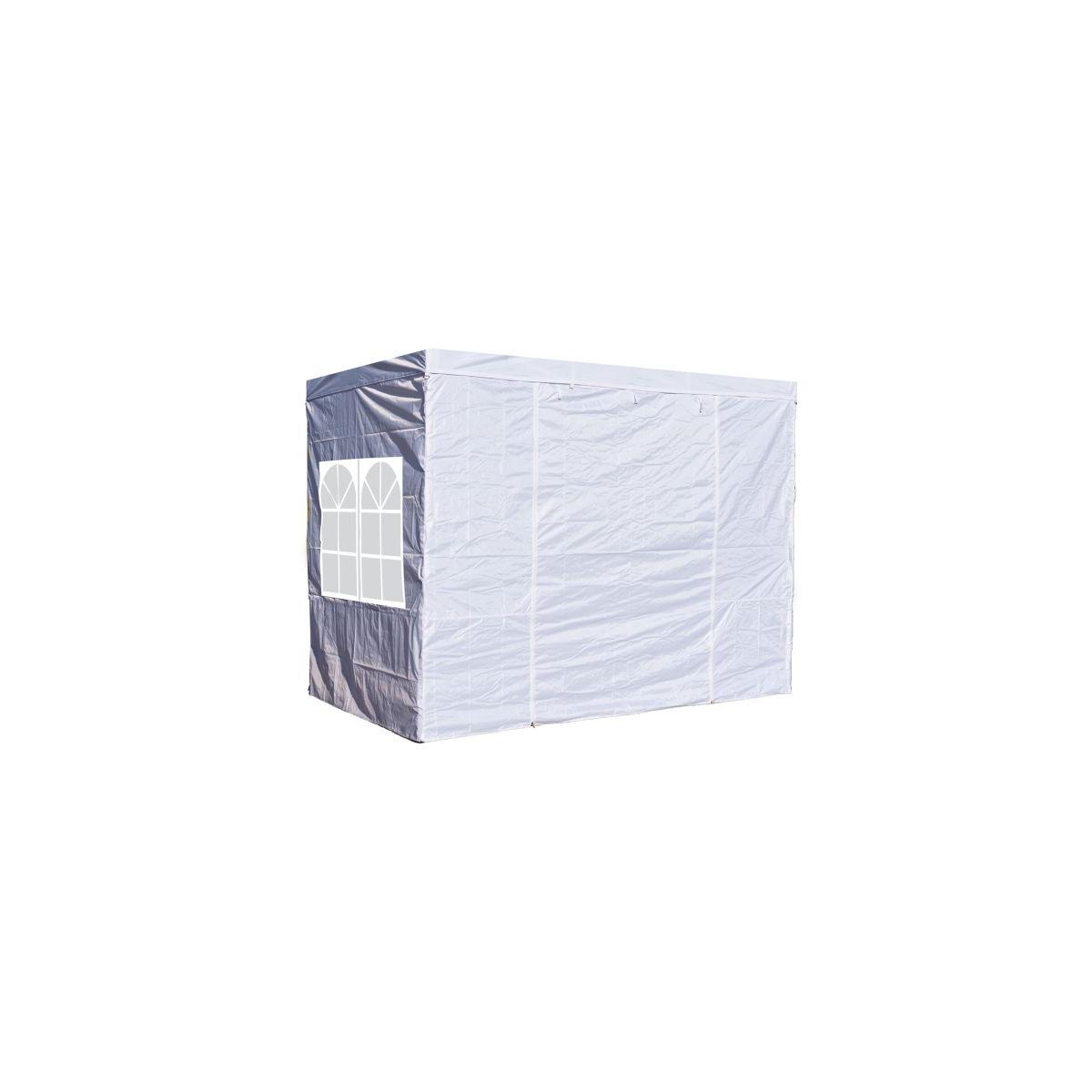 Regalos Miguel - Packs Laterales Carpas Plegables - Pack 4 Laterales para Carpas 3x4,5 Master 2L1V1P - Blanco