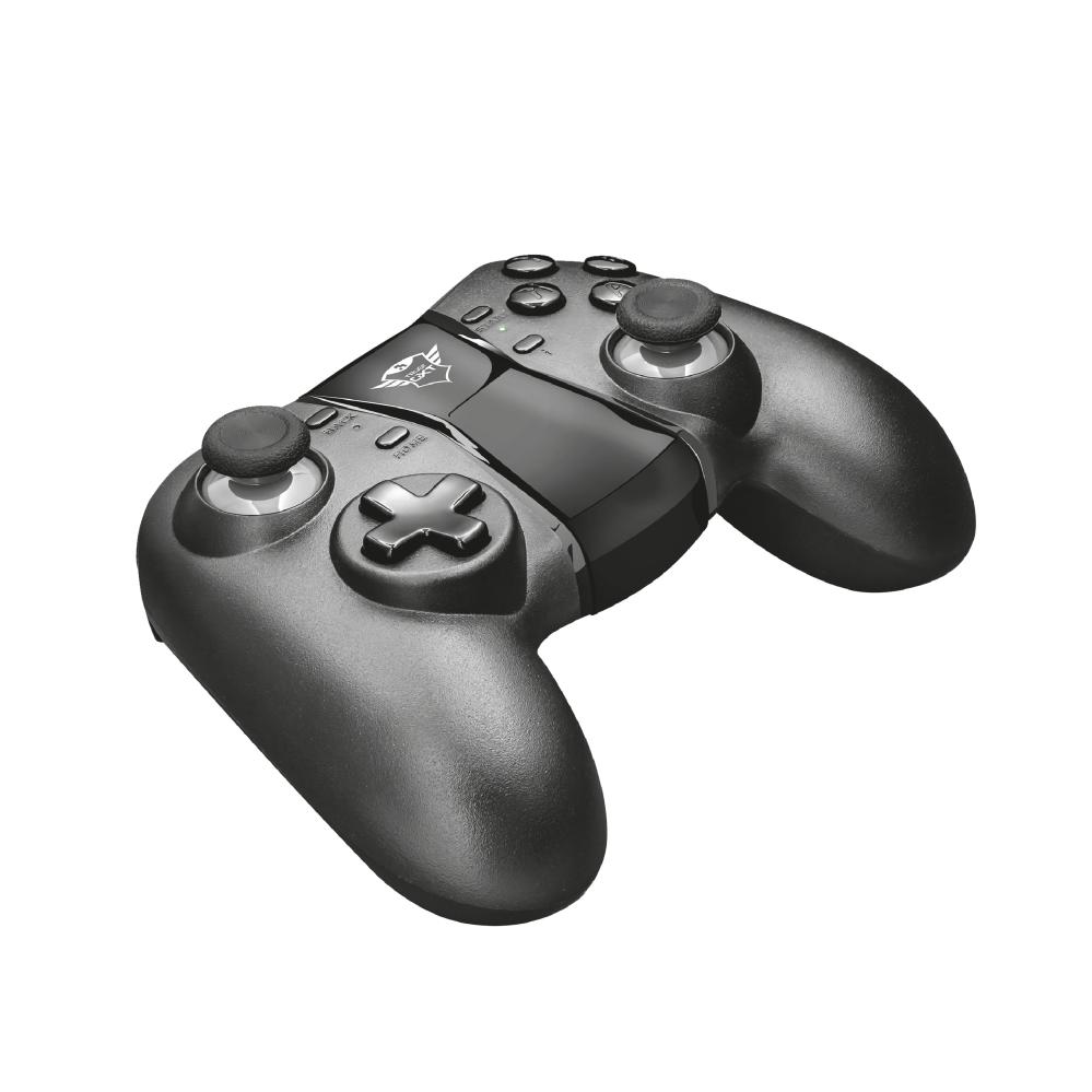 Trust GXT 590 Bosi, Gamepad, Android, PC, Analógico/Digital, Atrás, Hogar, Inicio, Inalámbrico, Blue