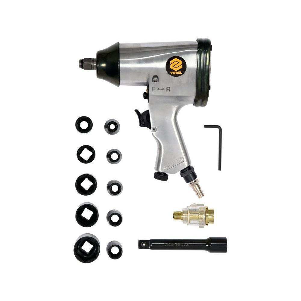 VOREL 81101 destornillador eléctrico y llave de impacto