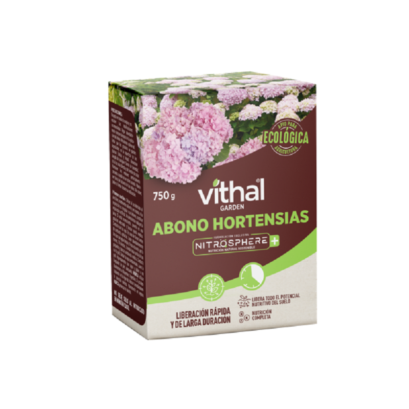 VITHAL GARDEN ABONO HORTENSIAS NITROSPHERE PLUS 750 g