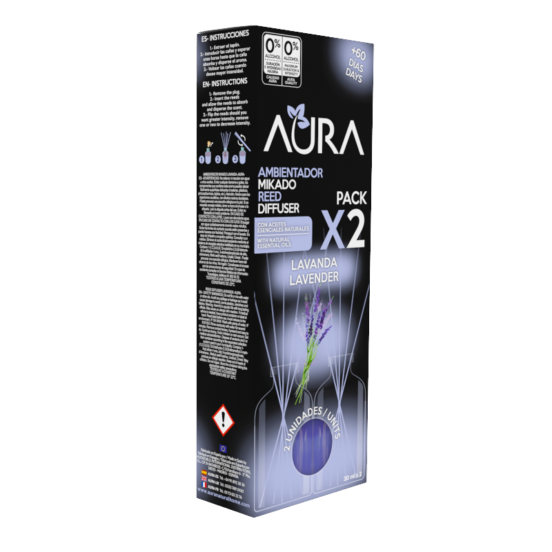 Spray Absorbe Olores 250ml Aura - Aura Aromas Frutos del Bosque