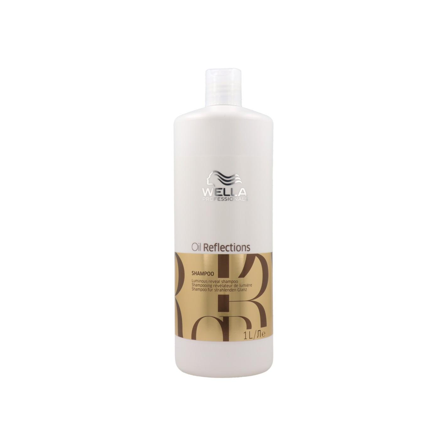 Wella Oil Reflection Champú 1000 Ml, Champú Limpiador Para Un Brillo Radiante., disfruta de una experiencia única para tu cuidado personal con Wella