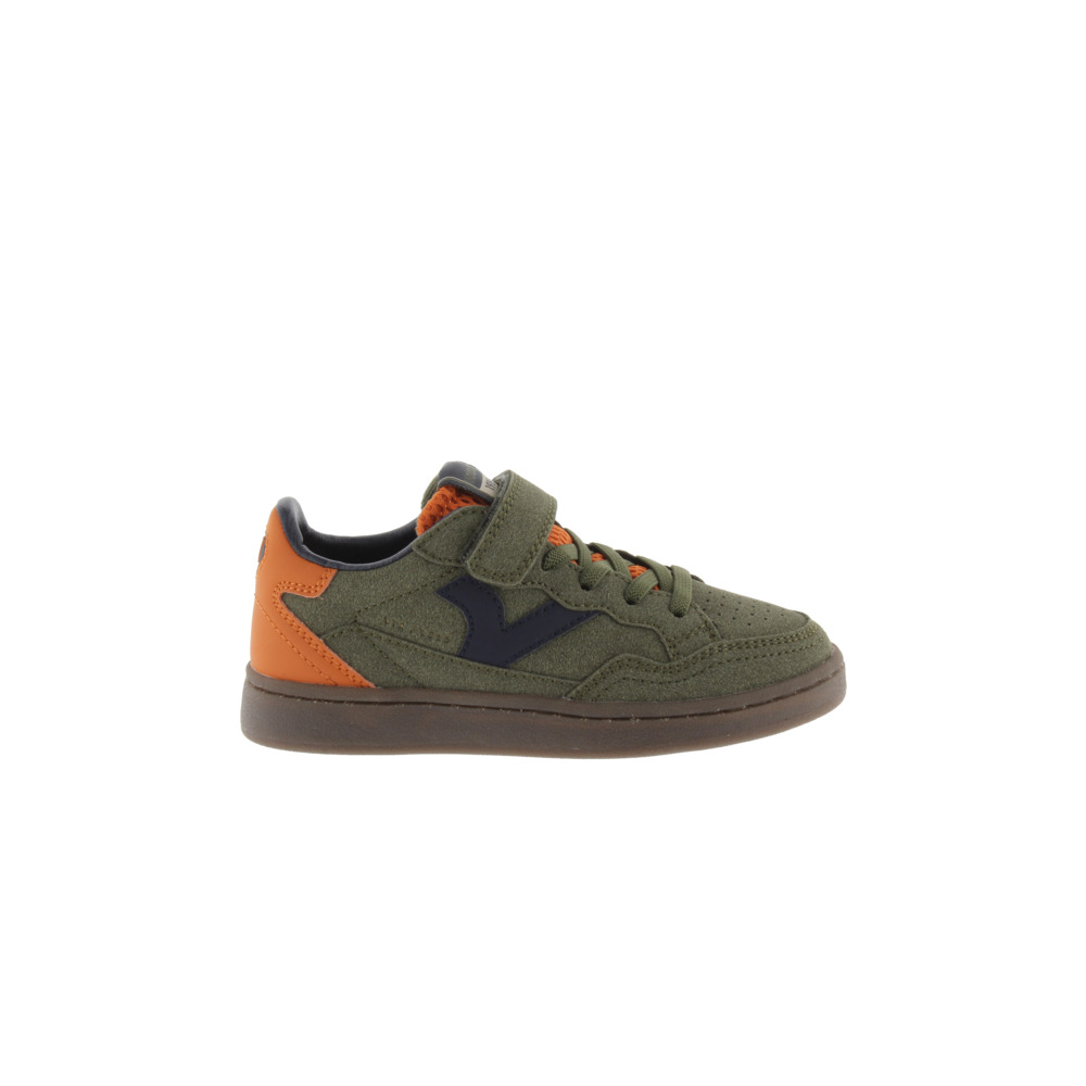 Victoria 1985 SMASH KID Zapatillas de efecto serraje con piezas en contraste y tira adherente 8810104