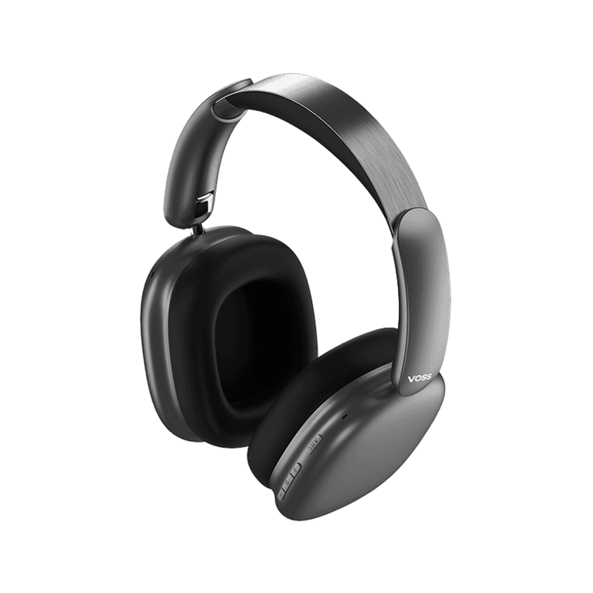 VOSS Auriculares Inalámbricos VS300 Negro, Cancelación Activa de Ruido hasta 30 dB, Bluetooth 5.3, Batería de 560 mAh