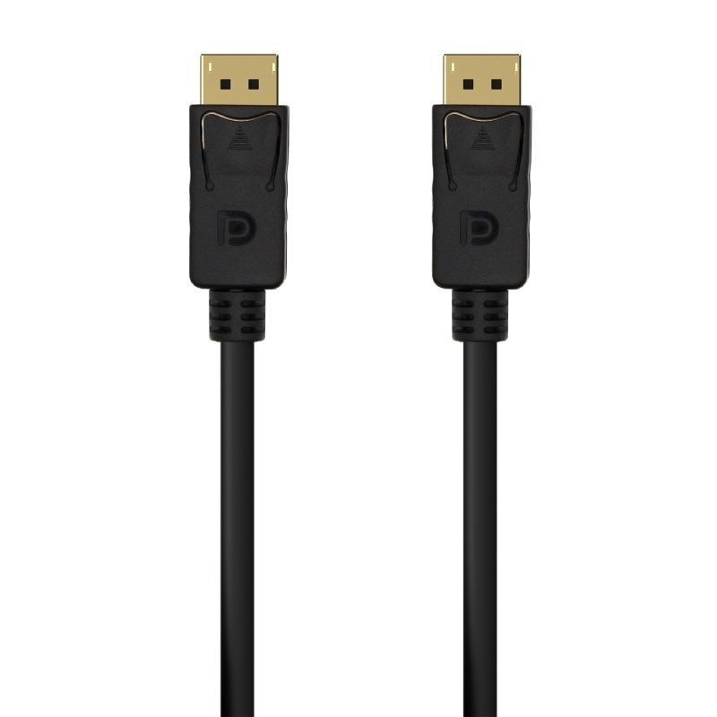 Cable displayport 1.2 4k aisens a124-0548/ displayport macho - displayport macho/ 0.5m/ negro