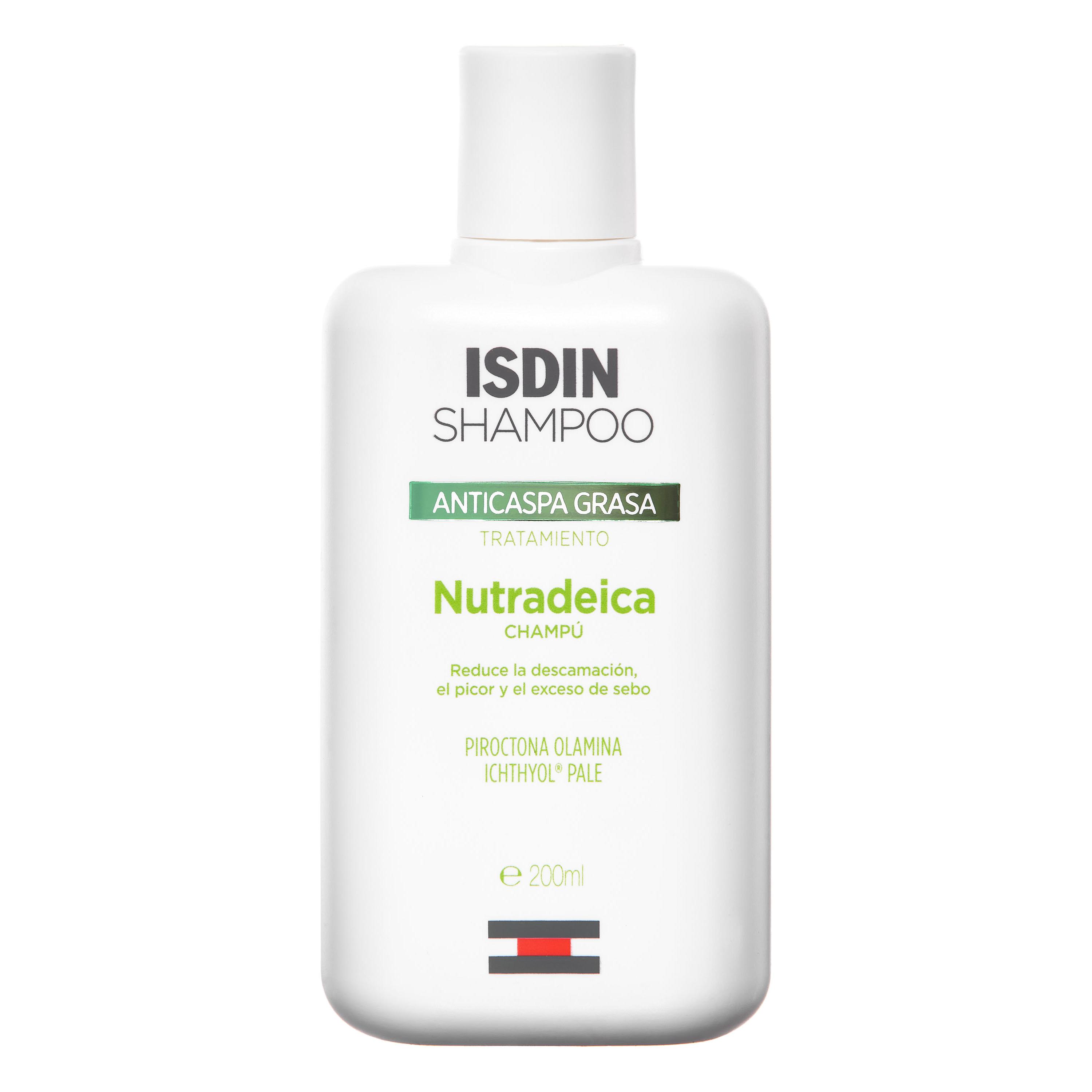 ISDIN SHAMPOO ANTICASPA NUTRADEICA GRASA  1 ENVASE 200 ml