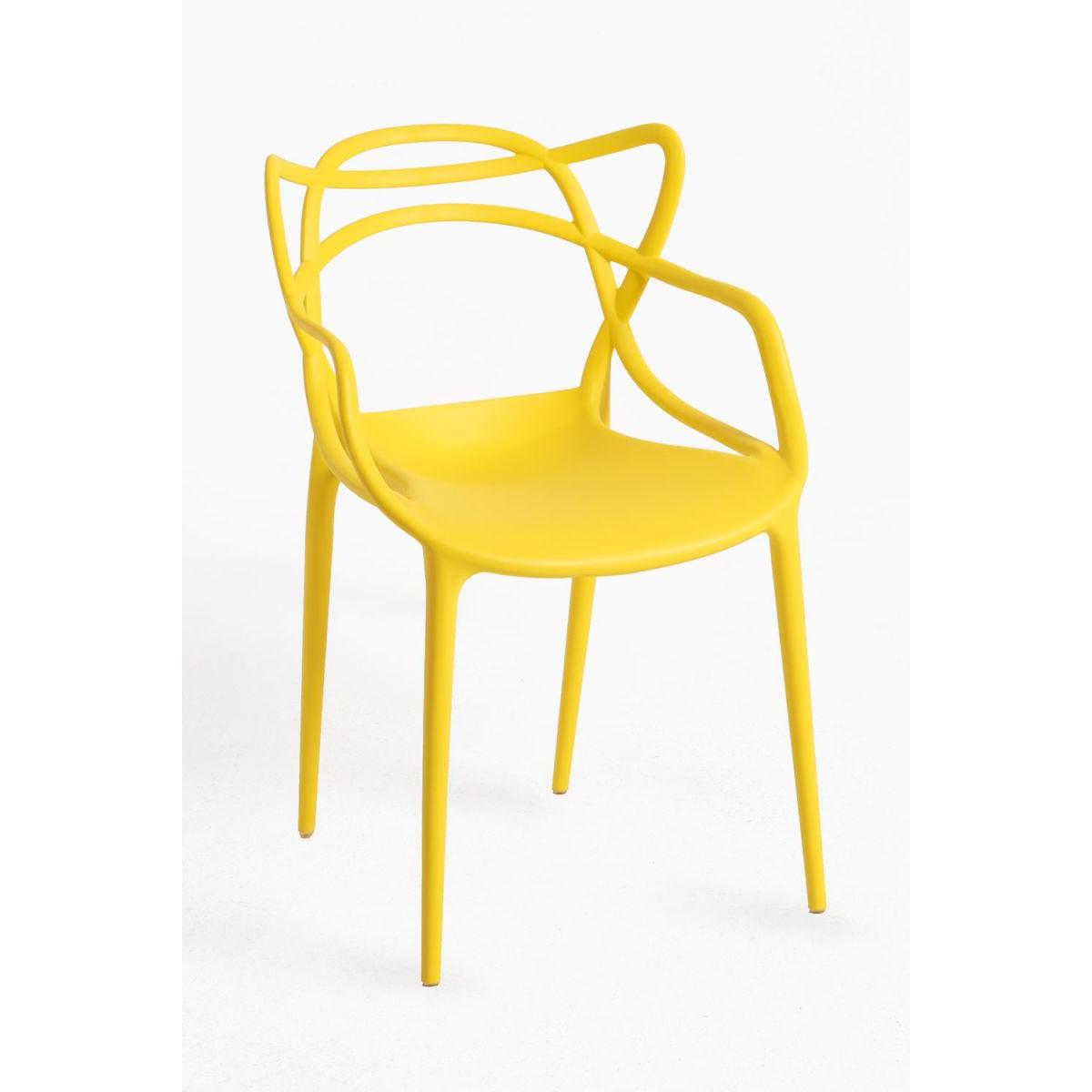 Regalos Miguel - Packs Sillas Jardín - Pack 2 Sillas Korme - Amarillo