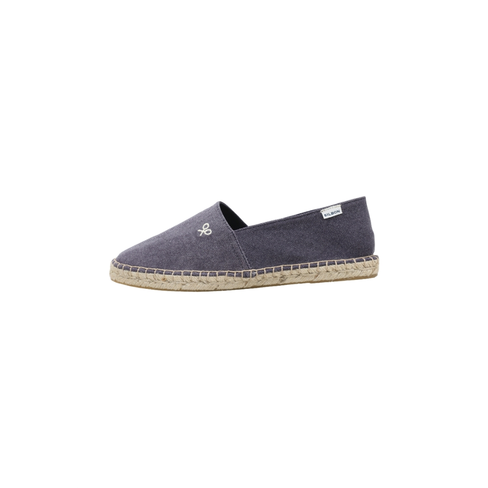 Silbon 10114 Alpargatas Planas Hombre Azul