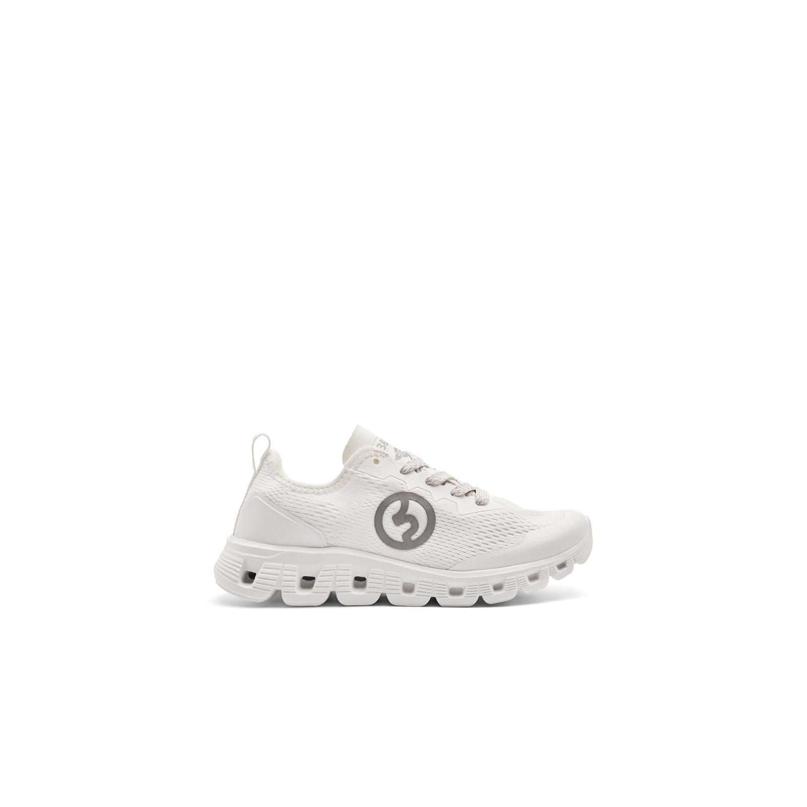 B&W Break&Walk - Zapatillas Deportivas Niños Cierre Cordones Blanco para Niña
