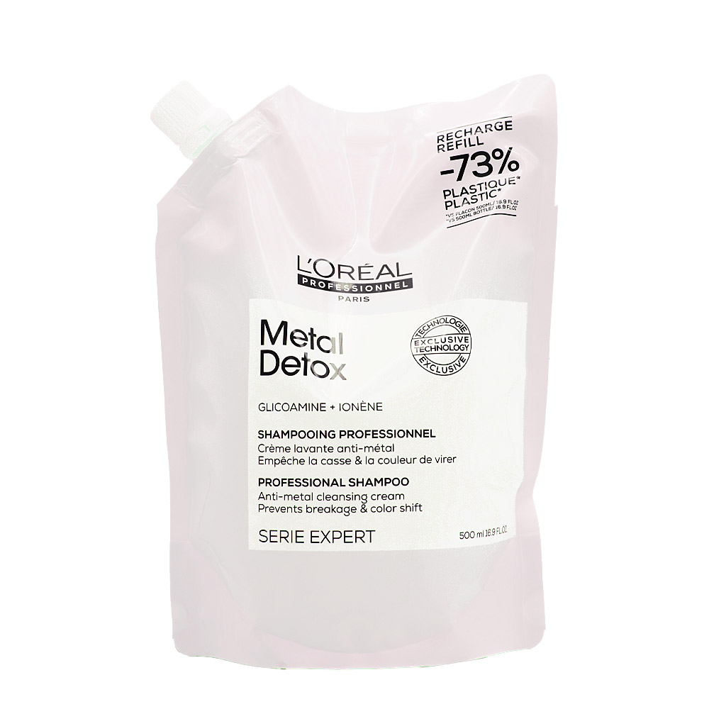 L'Oreal Professionnel Paris Serie Expert Metal Detox Shampoo Refill 500ml
