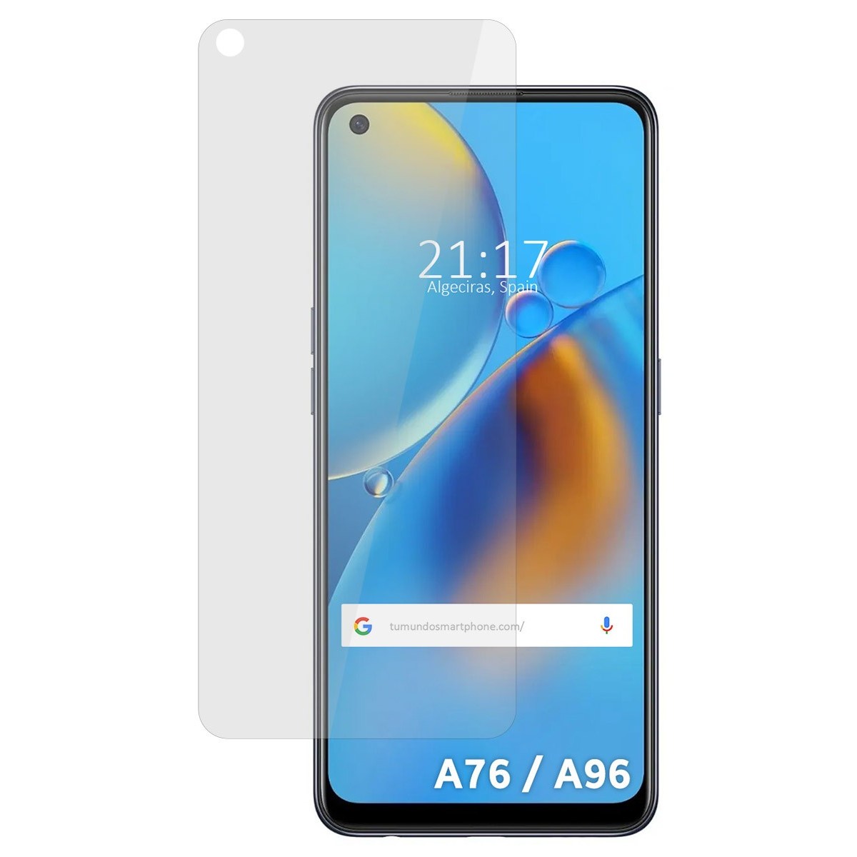 Protector Pantalla Hidrogel Flexible para Oppo A76 / A96