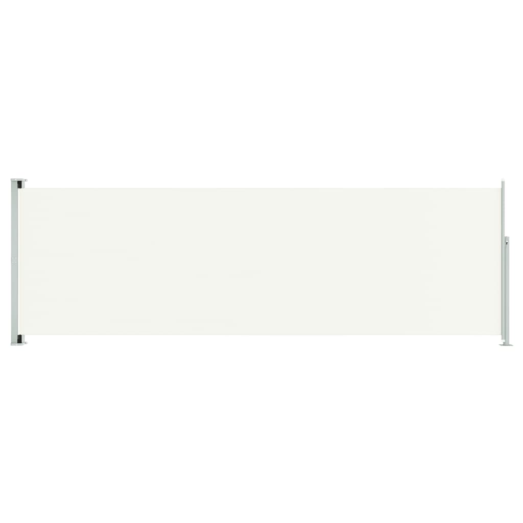 vidaXL Toldo lateral retráctil de jardín 200x600 cm Color Negro, Crema, Azul