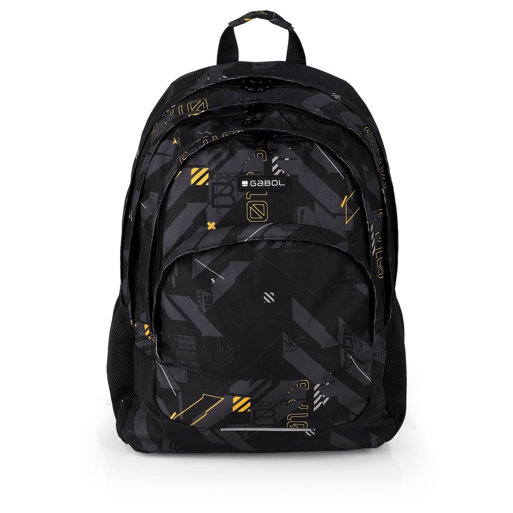GABOL MOCHILA ESCOLAR TRIPLE 44X32 REJILLA BYTE BYTE 21x44x32 Cms.